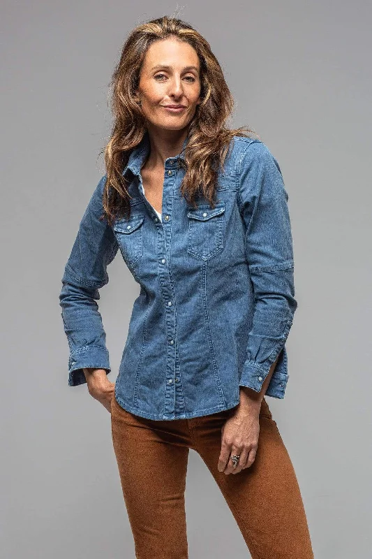 Sweetwater Stone Wash Denim Shirt In Indigo