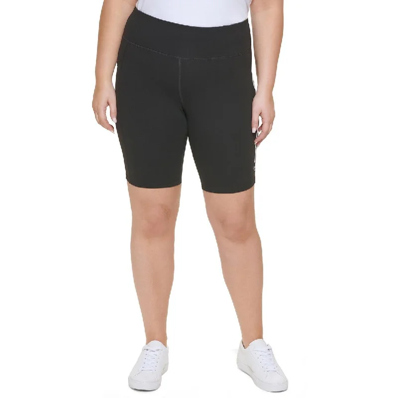 Calvin Klein Performance Womens Plus Fitness Workout Bike Short