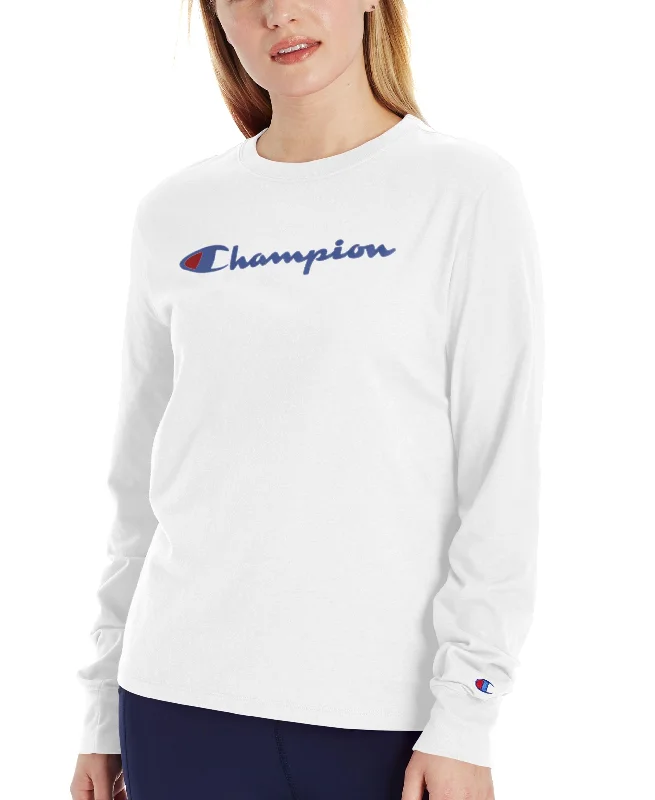 Champion Womens Classic Long Sleeve T-Shirt