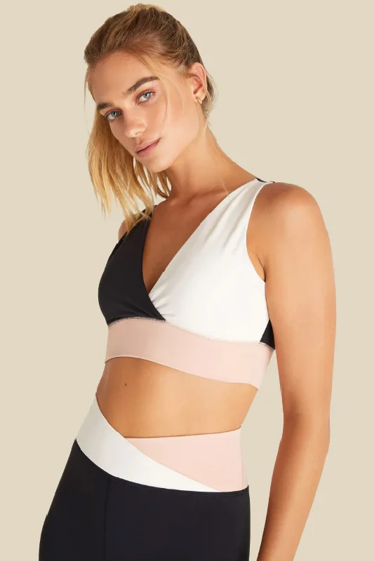 Colour Block Tank Bra