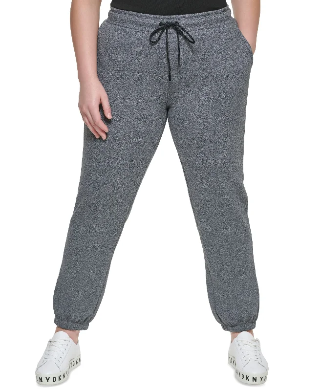 DKNY Plus Size Drawstring Jogging Pants