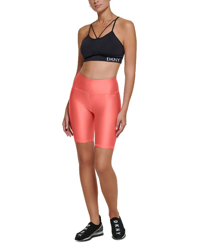 DKNY Sport High Shine Bike Shorts