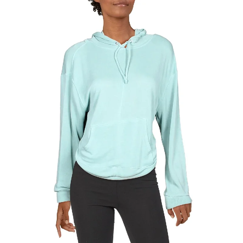 Free People Womens Back Into It Fitness Running Hoodie