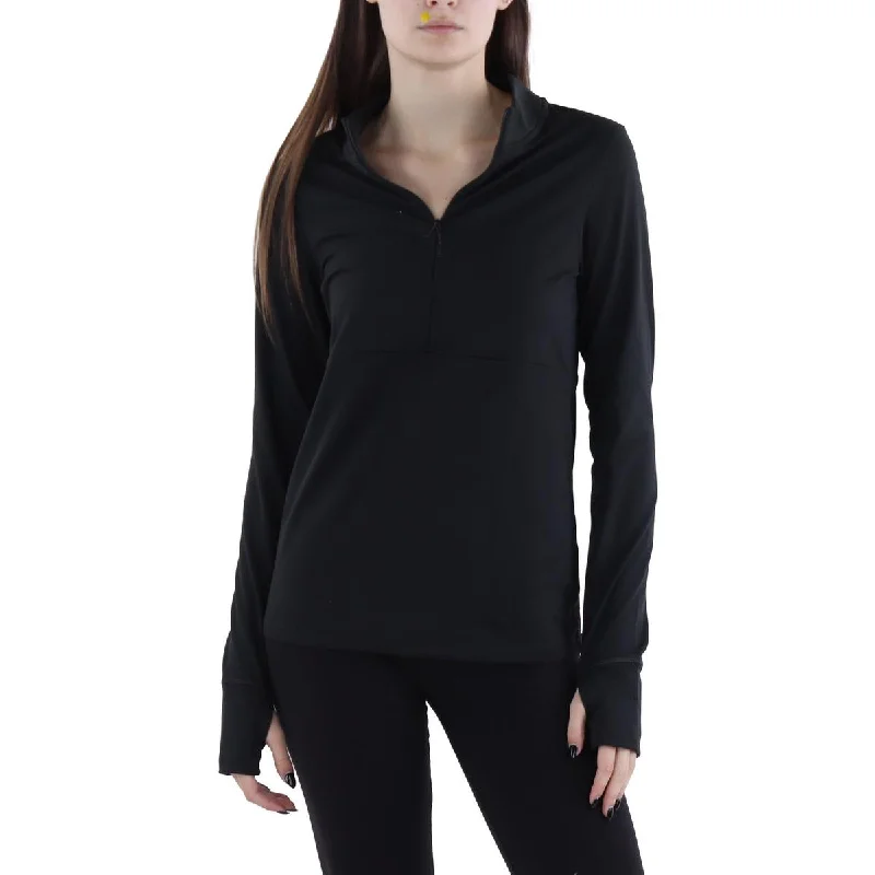 PrAna Womens Fitted Athletic 1/2 Zip Top