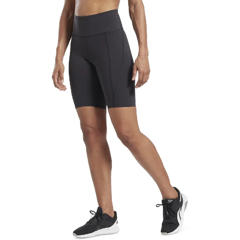 Reebok Womens High Rise Fitness Bike Short