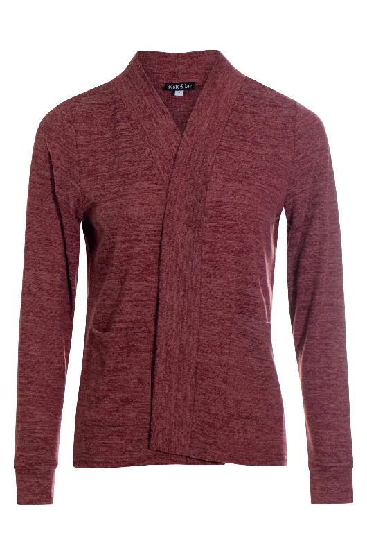 Soft Warm Touch Cardigan | RED | 6364ZZ