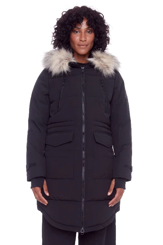 UKON | WOMEN'S VEGAN DOWN (RECYCLED) DRAWSTRING PARKA