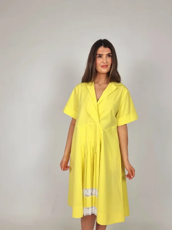 Beatrice B Yellow Dress