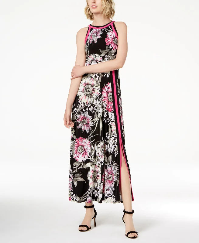 Floral Print Maxi Dress