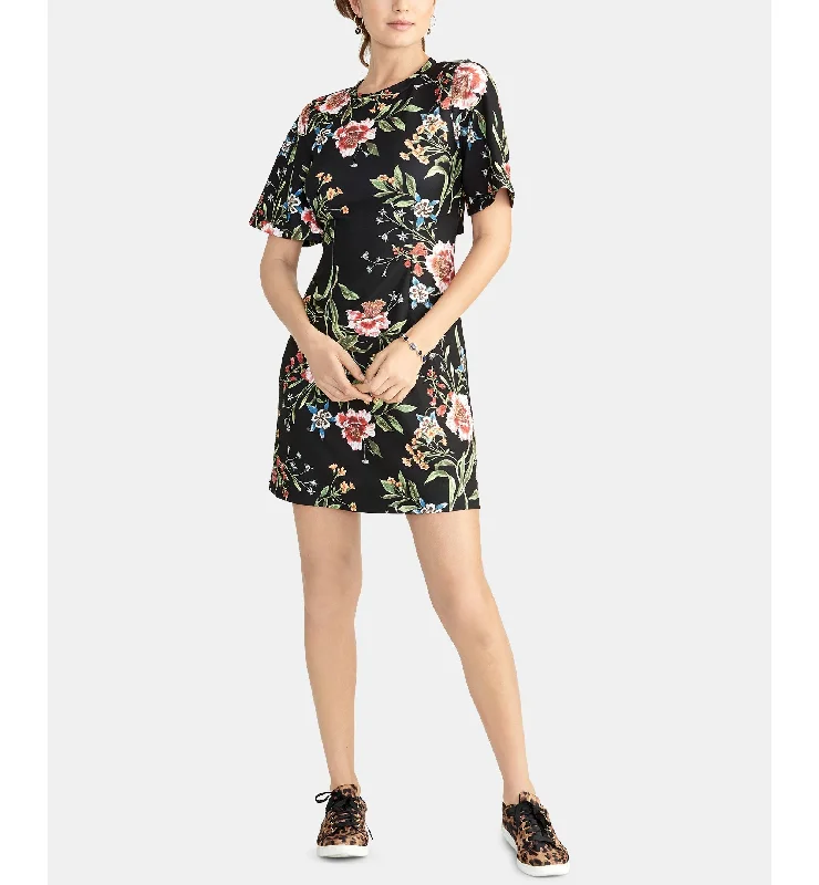 Rachel Rachel Roy Janie Printed Peekaboo Back Mini Dress