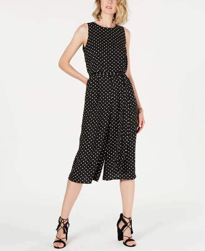 Vince Camuto Cropped Wide Leg Jumpsuit