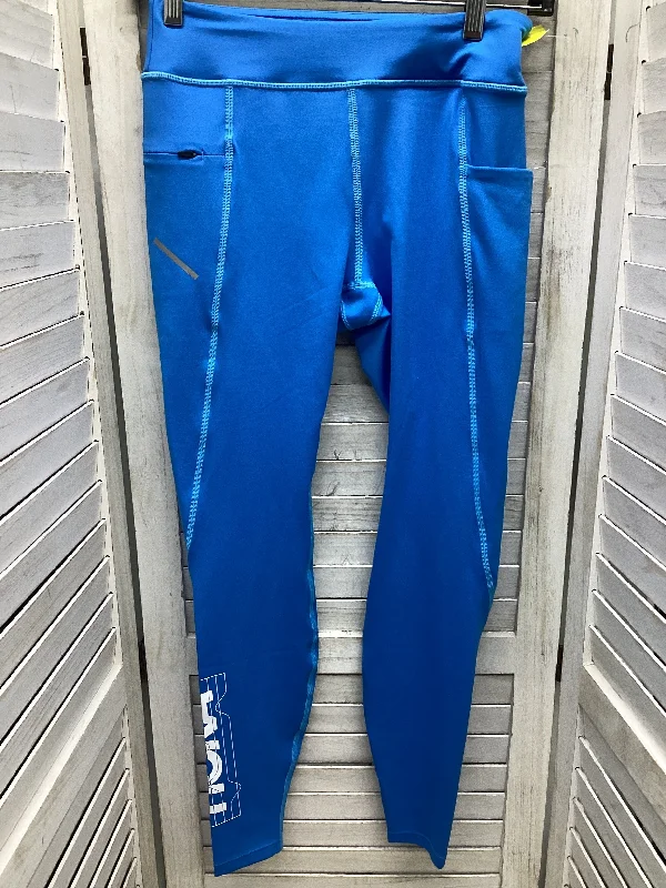 Athletic Leggings By Hoka In Blue, Size: S