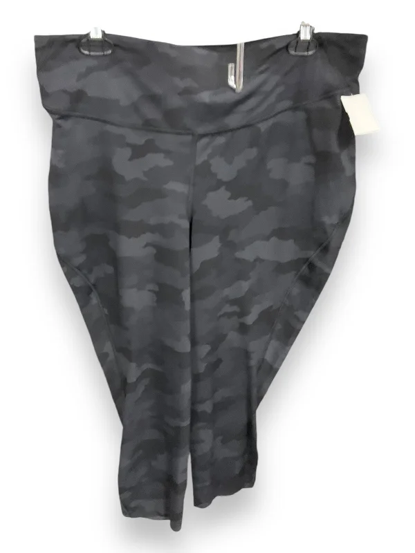 Athletic Leggings By Lululemon In Camouflage Print, Size: 16