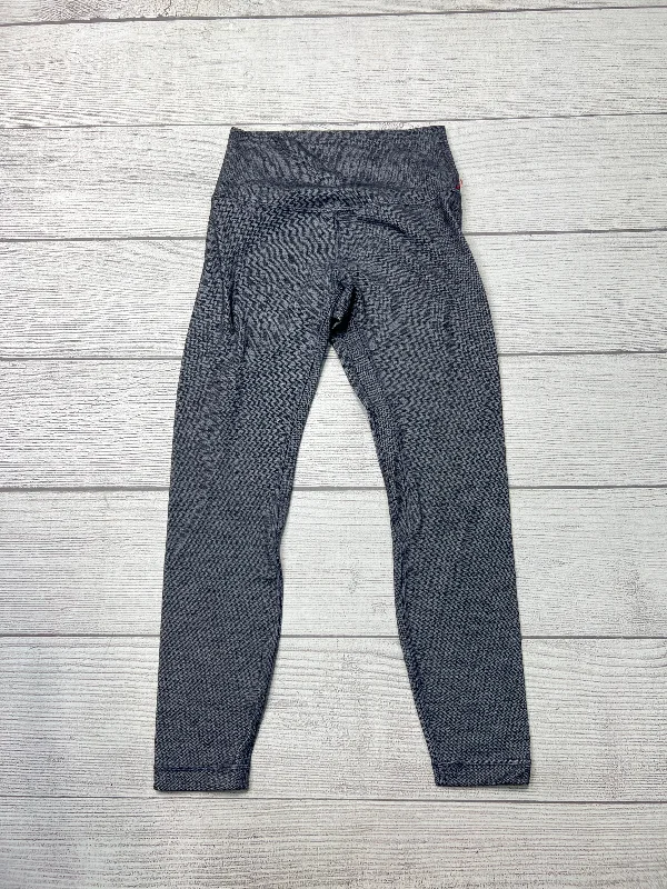 Athletic Leggings By Lululemon In Grey, Size: 6