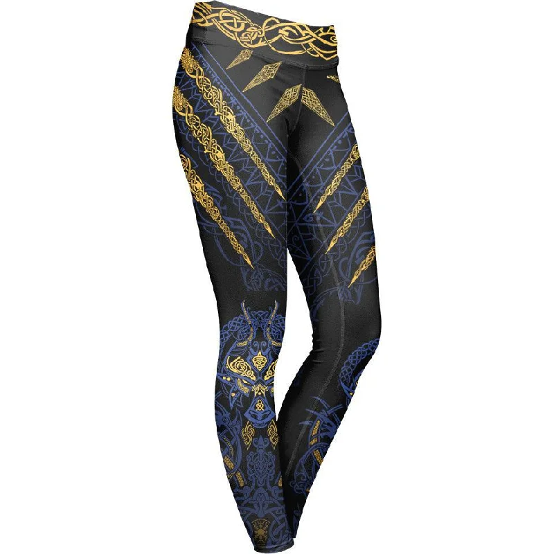 Fenrir's Wrath Leggings - Blue Edition