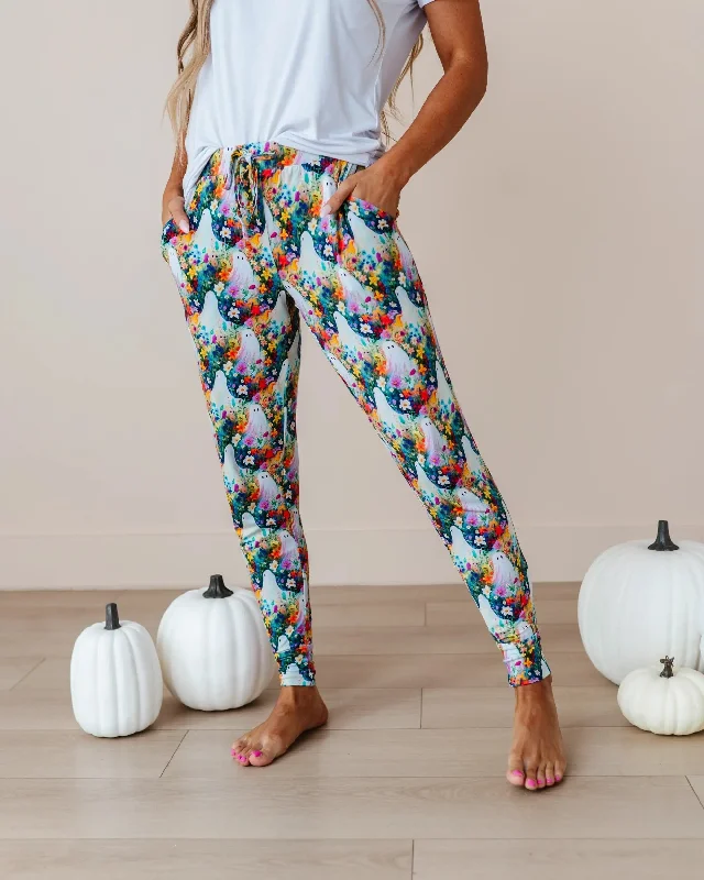 Boo-tiful Blooms Women's Pants