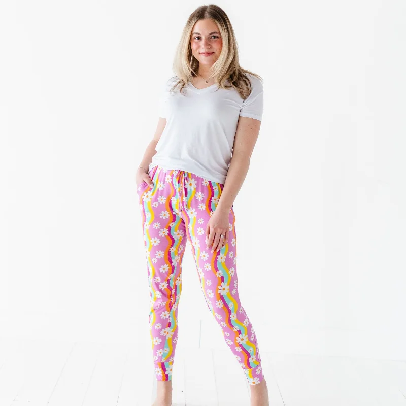 Disco Daysies Women's Pants