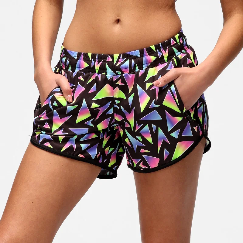 Glam Rock Loose Fit Workout Shorts