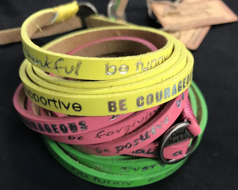 Good Works Inspirational Wrap Bracelet