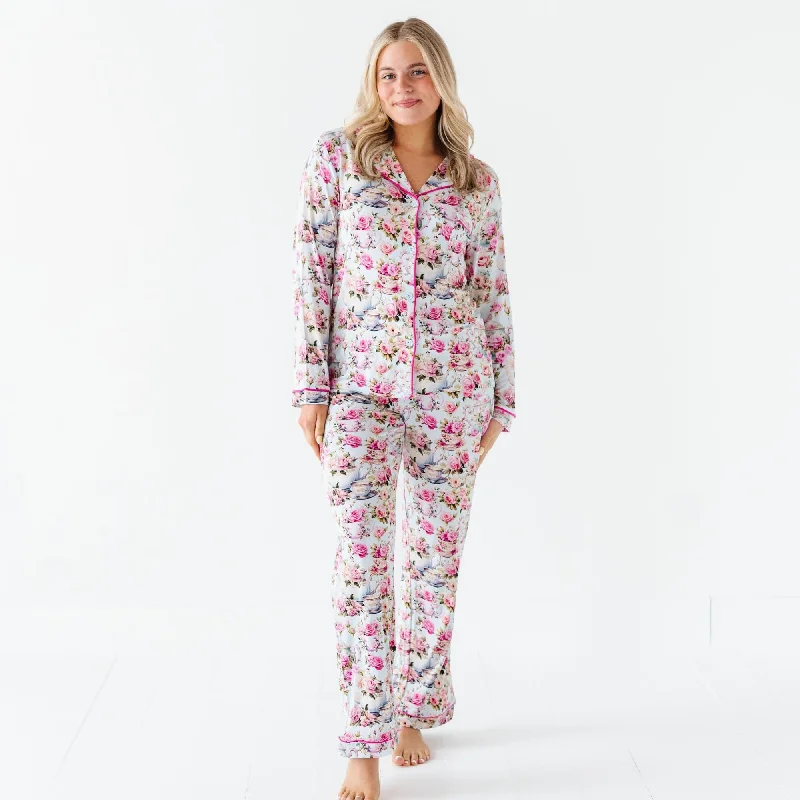 Tea-rific Women's Collar Shirt & Pants Set