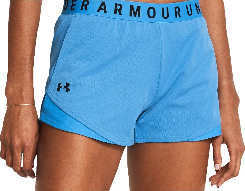 Under Armour Play Up 3.0 Twist Womens Running Shorts - Blue